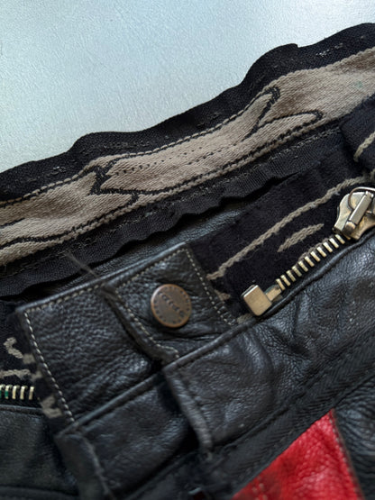 VINTAGE SPIDI LEATHER RACING PANT (safety pads)