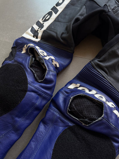 VINTAGE ROLEFF LEATHER RACING PANT(safety pads)