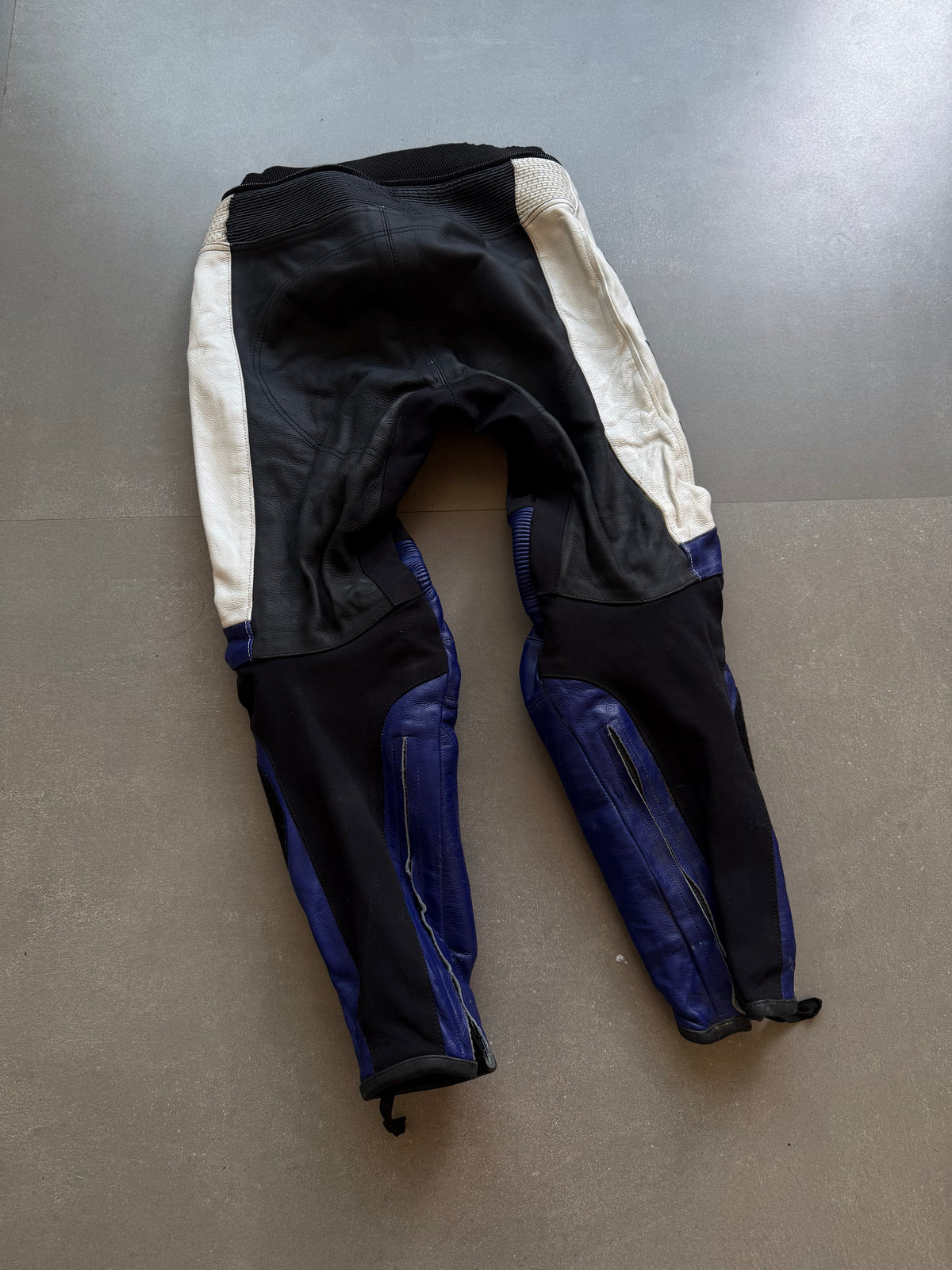 VINTAGE ROLEFF LEATHER RACING PANT(safety pads)