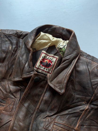 VINTAGE BOULDER RIDGE LEATHER JACKET