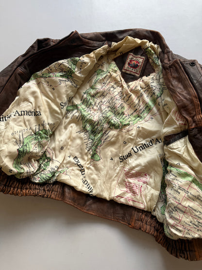 VINTAGE BOULDER RIDGE LEATHER JACKET