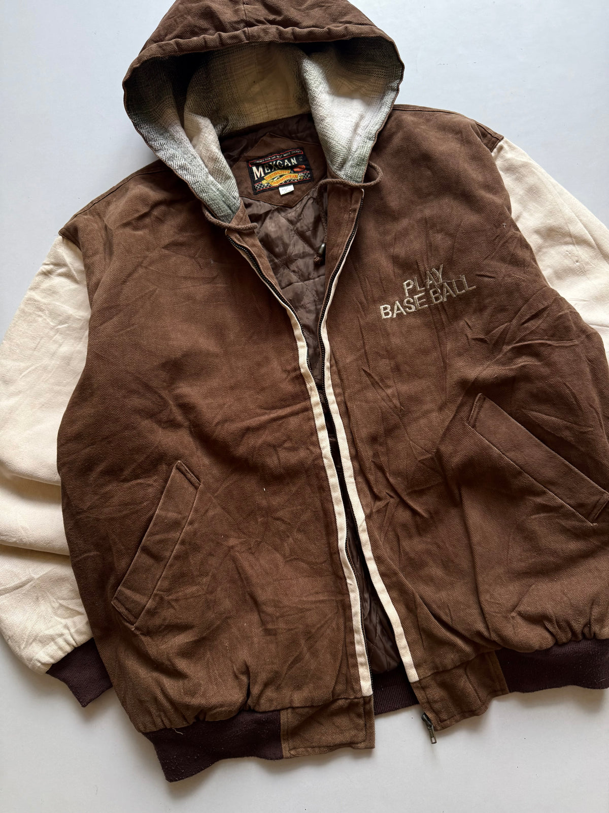 VINTAGE MEXICAN BASEBALL WORKWEAR JACKET