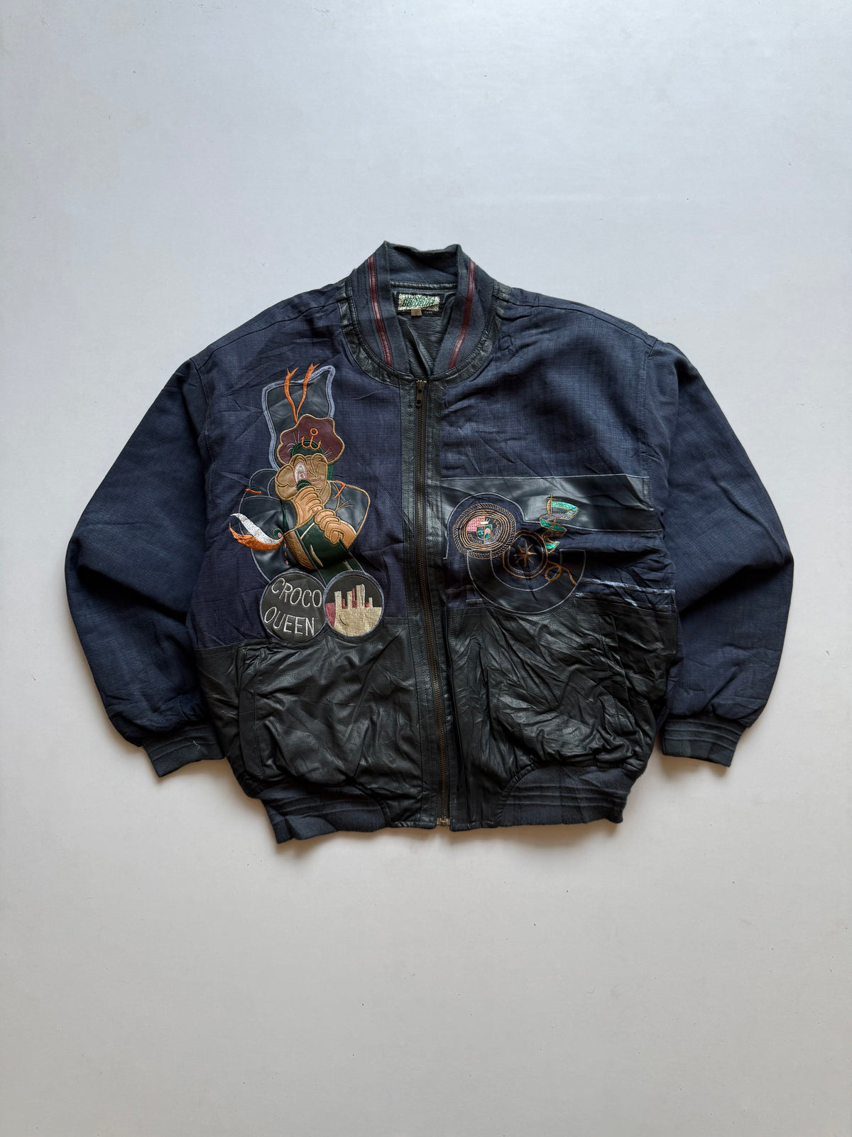 VINTAGE CROCO DESIGNER JACKET