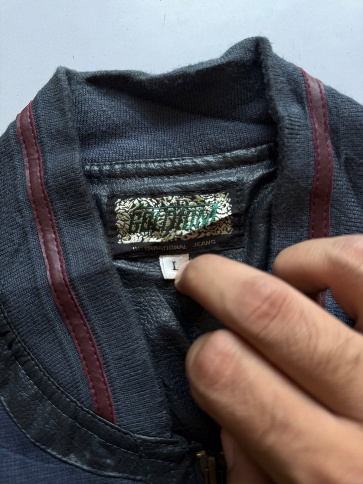 VINTAGE CROCO DESIGNER JACKET
