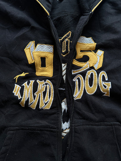 VINTAGE MAD DOG HOOED ZIPPER