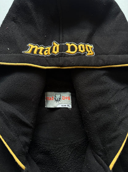 VINTAGE MAD DOG HOOED ZIPPER