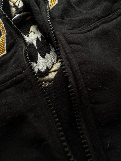 VINTAGE MAD DOG HOOED ZIPPER