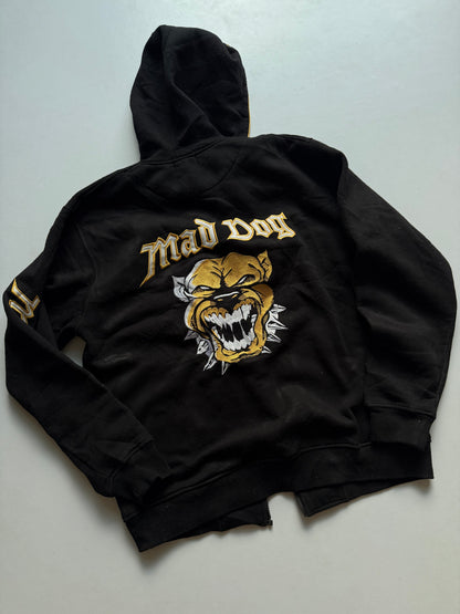 VINTAGE MAD DOG HOOED ZIPPER
