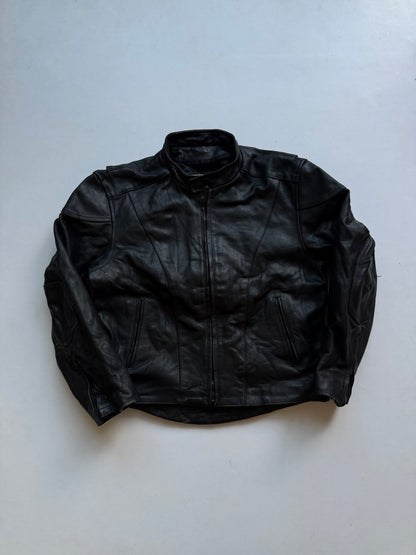 VINTAGE RARE RIVER ROAD LEATHER BIKER JACKET (Heavyweight)