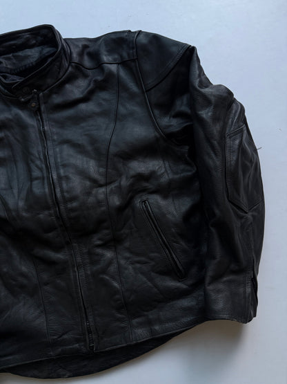 VINTAGE RARE RIVER ROAD LEATHER BIKER JACKET (Heavyweight)