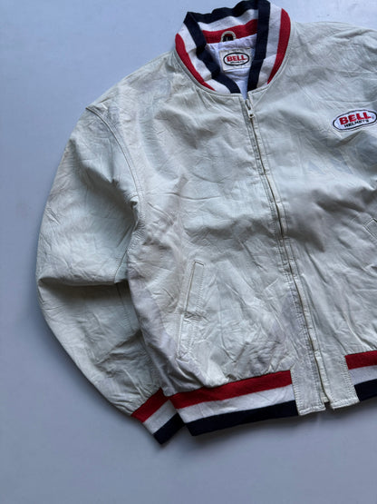 VINTAGE BELL HELMETS LEATHER JACKET