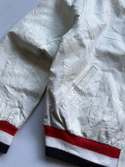 VINTAGE BELL HELMETS LEATHER JACKET