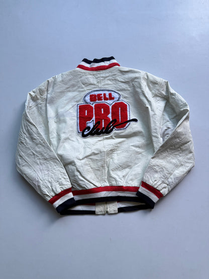 VINTAGE BELL HELMETS LEATHER JACKET