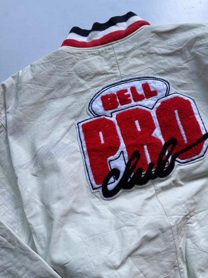 VINTAGE BELL HELMETS LEATHER JACKET