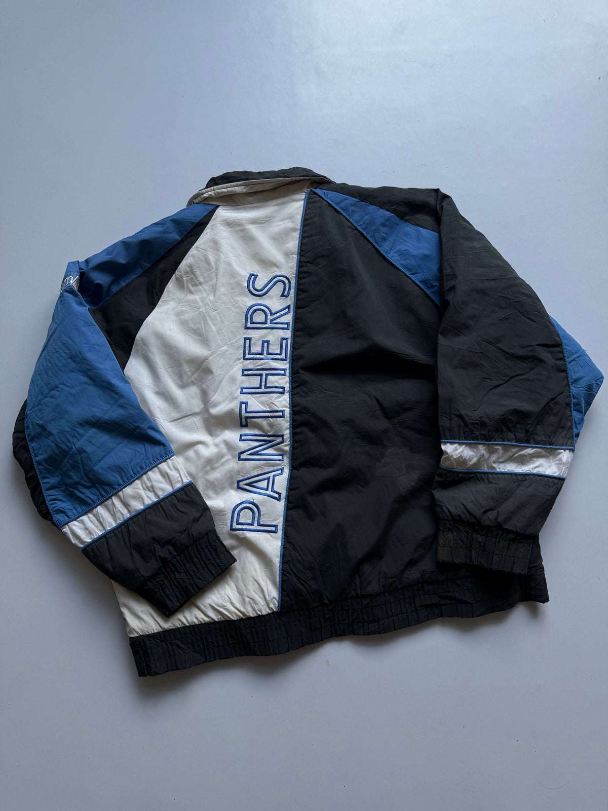 VINTAGE 90’s RARE CAROLINA PANTHERS DANIEL YOUNG NFL JACKET