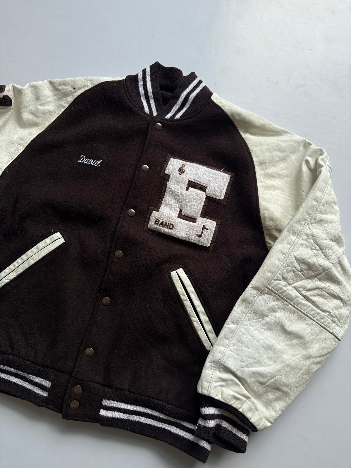 VINTAGE RARE DAVID REPON AMERICAN VARSITY JACKET