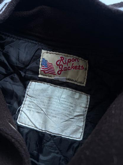 VINTAGE RARE DAVID REPON AMERICAN VARSITY JACKET