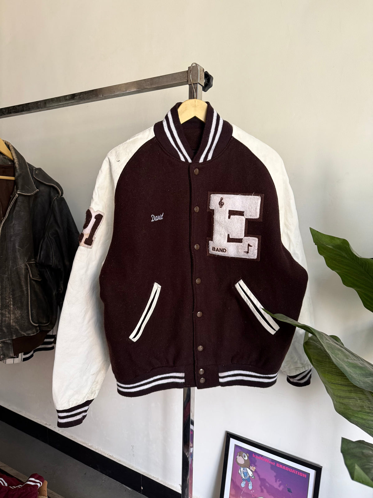 VINTAGE RARE DAVID REPON AMERICAN VARSITY JACKET