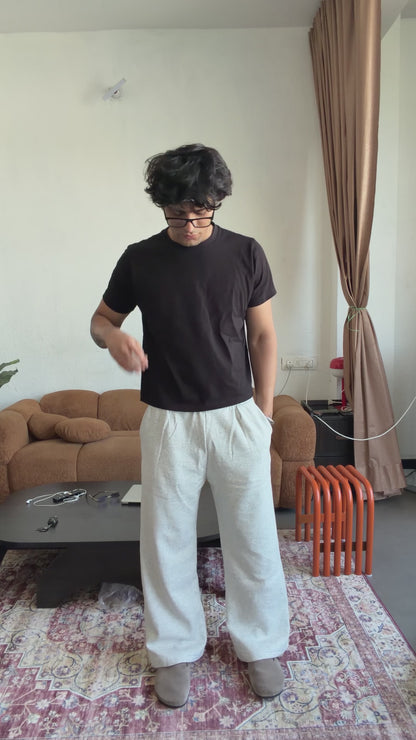 BAGGY LIGHT GREY SWEATPANT